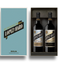 Lopez De Haro Rioja Crianza+Rioja Reserva 2x0,75l
