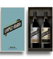 Lopez De Haro Rioja Crianza+Rioja Reserva 2x0,75l - cena, porovnanie