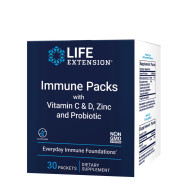 Life Extension Immune Packs With Vitamin C & D, Zinc And Probiotic 30tbl - cena, porovnanie