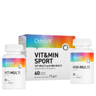 Ostrovit VIT&MIN SPORT 2x30tbl - cena, porovnanie