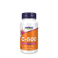 Now Foods Vitamin C 500 mg 100tbl - cena, porovnanie