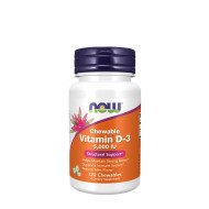 Now Foods Vitamin D 5000 IU 120tbl - cena, porovnanie