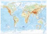 Svět Nástěnná mapa reliéfy a povrch - cena, porovnanie