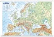 Evropa nástěnná obecně zeměpisná mapa - cena, porovnanie