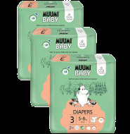 Muumi Baby 3 Midi 5-8kg 150ks - cena, porovnanie