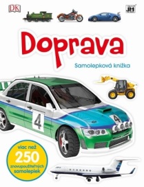 Samolepková knižka - Doprava 250