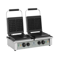 Royal Catering Vafľovač - 2 x 2 000 W - obdĺžnikový - cena, porovnanie