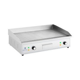 Royal Catering Dvojitý elektrický gril - 700 x 400 mm