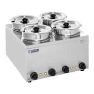 Royal Catering Polievková stanica - 4 x 11 l - 600 W - cena, porovnanie