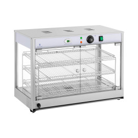 Royal Catering Ohrievacia vitrína - 1200 W - LED displej