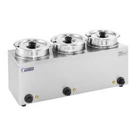 Royal Catering Polievková stanica - 3 x 2,75 l - 450 W