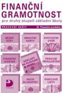 Finanční gramotnost pro druhý stupeň ZŠ Pracovní sešit III. Finanční produkty - cena, porovnanie