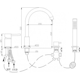 Mexen Alma 75032-00