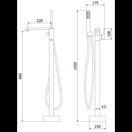 Mexen Urano 75233-00