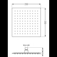 Mexen Slim 79125-00 sprcha - cena, porovnanie