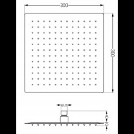 Mexen Slim 79130-20 sprcha - cena, porovnanie