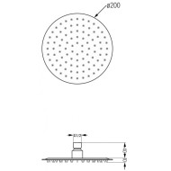 Mexen Slim 79220-00 sprcha - cena, porovnanie