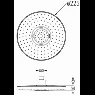 Mexen D-05 79705-70 sprcha - cena, porovnanie