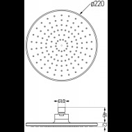 Mexen D-40 79740-70 sprcha - cena, porovnanie