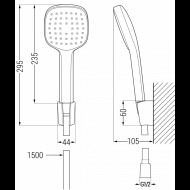 Mexen R-33 785335052-00 sprchový set - cena, porovnanie