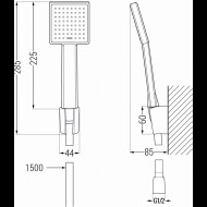 Mexen R-45 785455052-00 sprchový set - cena, porovnanie