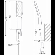 Mexen R-49 785495052-75 sprchový set - cena, porovnanie