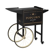 Royal Catering Vozík na stroj na popcorn - čierno-zlatý