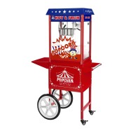 Royal Catering Stroj na popcorn - vr. vozíka - USA design