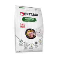 Ontario Cat Sensitive/Derma 6,5kg - cena, porovnanie