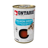 Ontario Cat Drink Salmon 135g - cena, porovnanie
