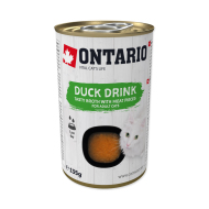 Ontario Cat Drink Duck 135g - cena, porovnanie