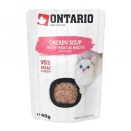 Ontario Kitten Soup Chicken, Carrot & Rice 40g