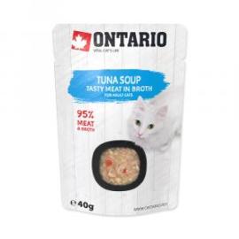 Ontario Cat Soup Tuna with vegetables 40g
