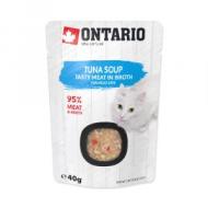 Ontario Cat Soup Tuna with vegetables 40g - cena, porovnanie