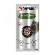 Ontario Stick for cats Duck & Rabbit 15g - cena, porovnanie