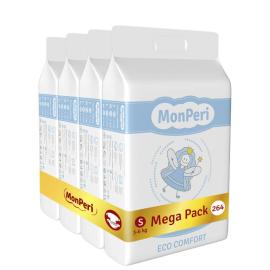 MonPeri Plienky Eco Comfort S 264ks