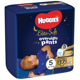 Huggies Elite Soft Pants OVN 5 17ks