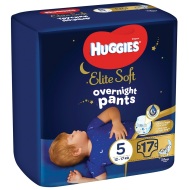 Huggies Elite Soft Pants OVN 5 17ks - cena, porovnanie
