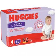 Huggies Pants Jumbo 4 9-14 kg 36ks - cena, porovnanie