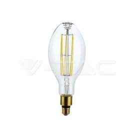 V-Tac LED žiarovka E27 24W denná biela filament