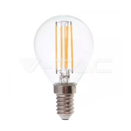V-Tac LED žiarovka E14 P45 6W 4000K filament A++