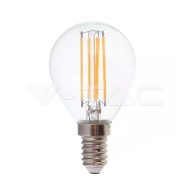 V-Tac LED žiarovka E14 P45 6W 4000K filament A++ - cena, porovnanie