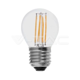 V-Tac LED žiarovka E27 G45 4W 3000K filament