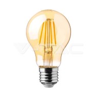 V-Tac LED žiarovka E27 A70 12W 2200K amber filament - cena, porovnanie