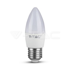 V-Tac LED žiarovka - E27 C37 5,5W 4000K