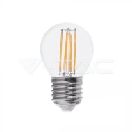 V-Tac LED žiarovka  E27 G45 6W 3000K filament - cena, porovnanie