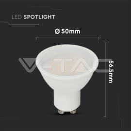V-Tac LED žiarovka GU10 2,9W 3000K
