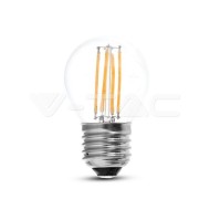 V-Tac LED žiarovka E27 4W 2700K filament A++ - cena, porovnanie