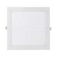 V-Tac LED panel 24W 3000K štvorcový - cena, porovnanie