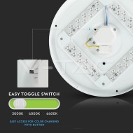 V-Tac LED svietidlo 18W kruhové 3v1 hviezdny kryt - cena, porovnanie